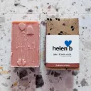 Zeepje naked couple back - Sandelhout