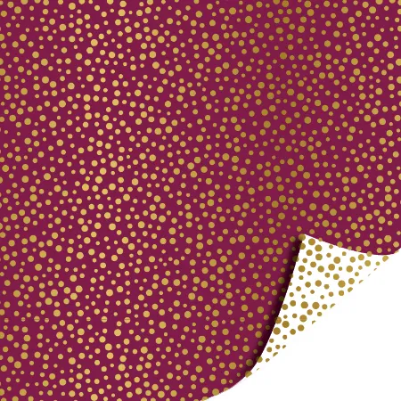 Luxury dots purple cadeaupapier