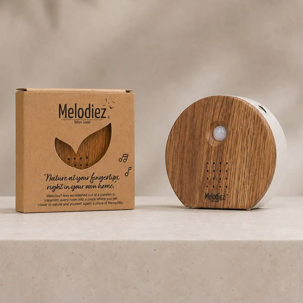 Bird Sound Box - donker hout