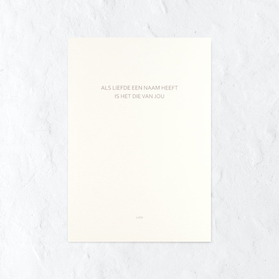 Als liefde een naam heeft