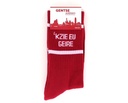 Sokken 'k Zie u geire (rood)
