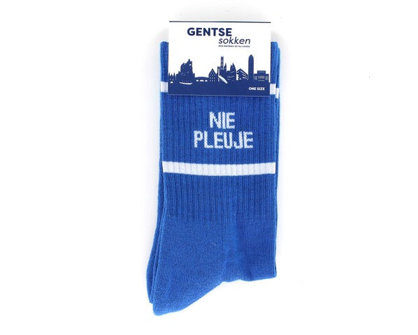 Sokken Nie Pleuje (blauw)