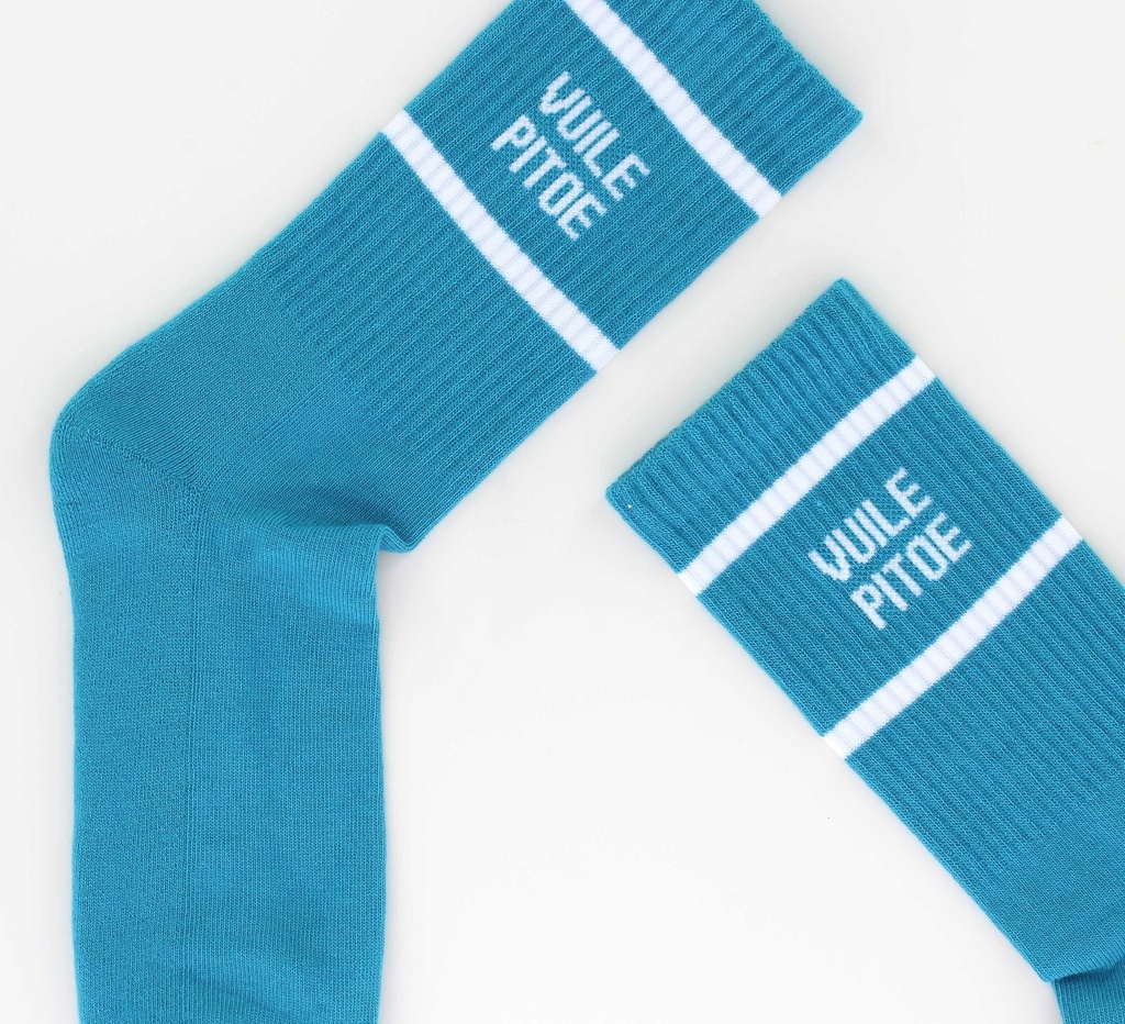 Sokken Vuile Pitoe (turkoois)