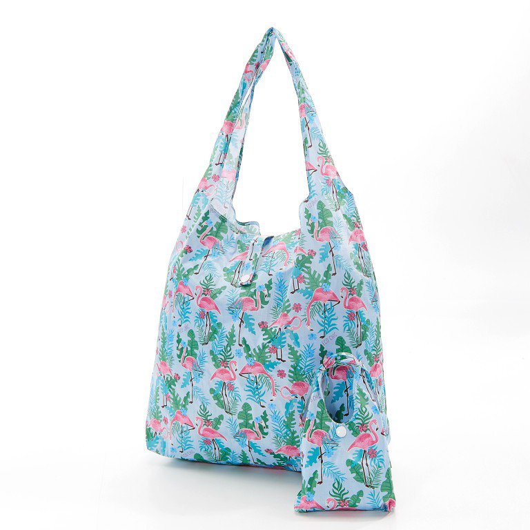Shopper Flamingo (blue)