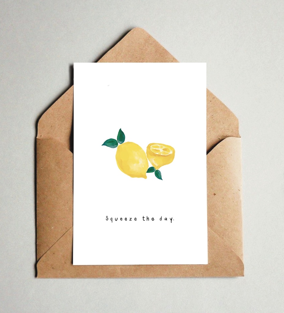 Squeeze the day - citroen