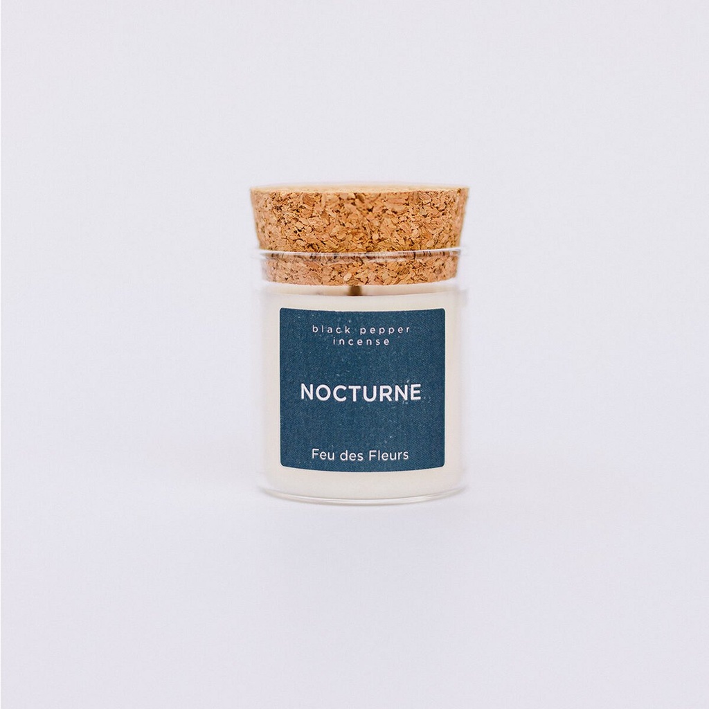 Geurkaars Zwarte peper en wierook - Nocturne