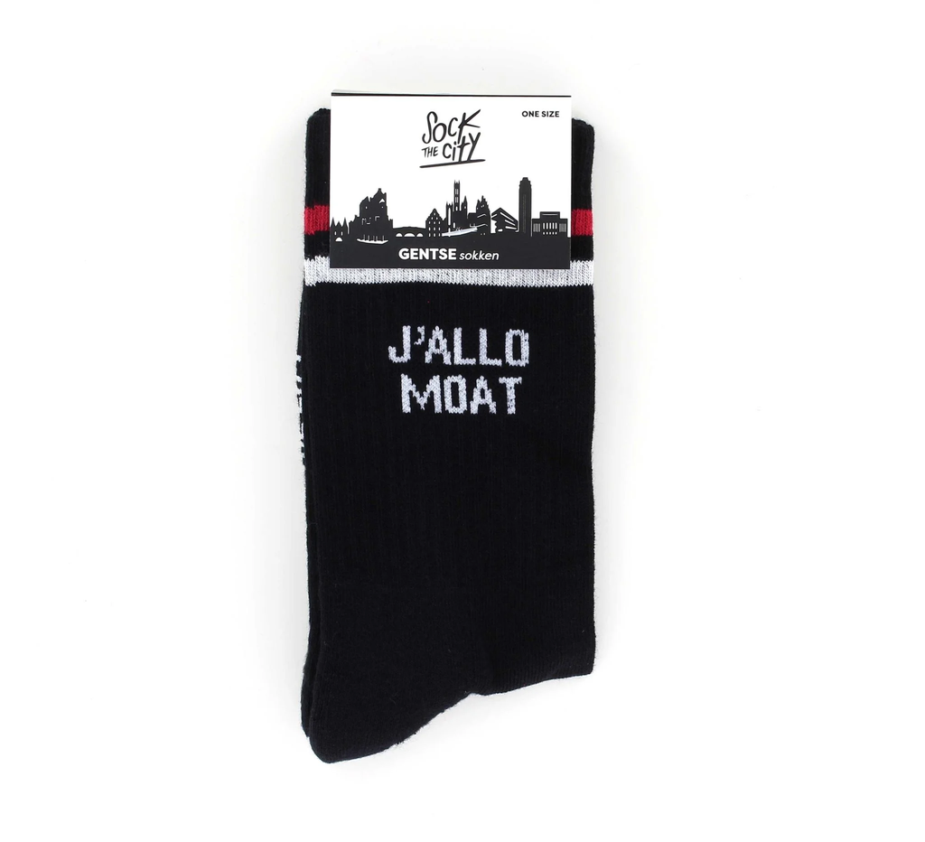 Sokken J'allo Moat (zwart) 