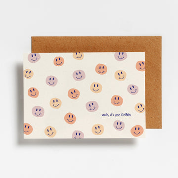 Smiley smile - roze