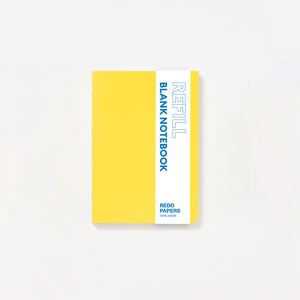 Refill Blank notebook
