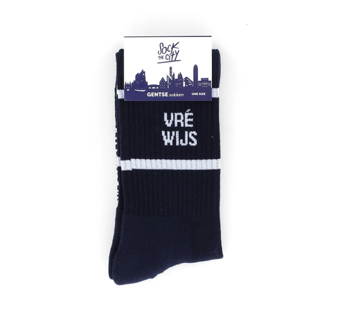 Sokken Vré Wijs (donkerblauw)