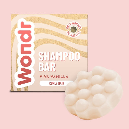 Wondr Viva Vanilla shampoo bar - voor krullend haar