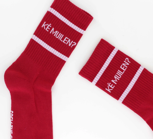 Sokken Ké Muilen (rood)