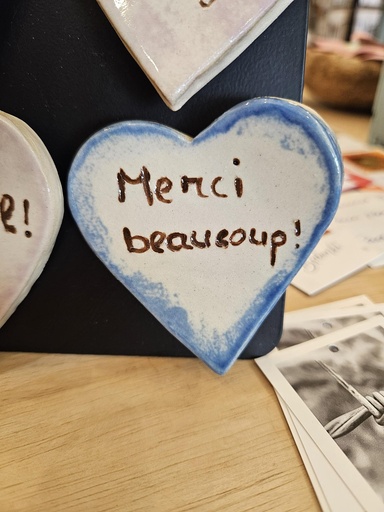 W39 magneet Merci beaucoup