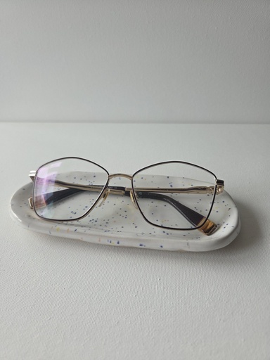 Brillenschaal witte spikkel