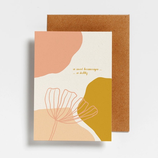 In zoveel herinneringen zo dichtbij