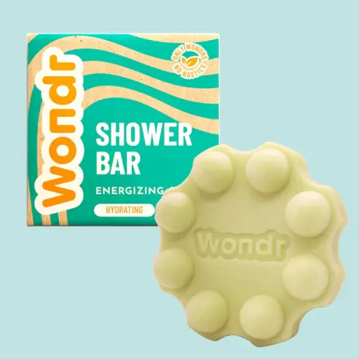 Wondr Energizing Ginger shower bar - alle huidtypes