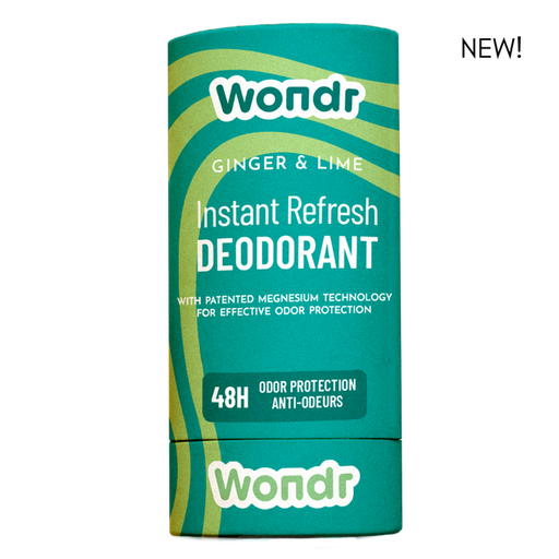 Wondr Ginger & Lime deodorant stick