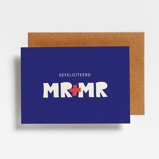Gefeliciteerd Mr & Mr