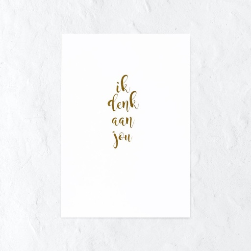 Ik denk aan jou