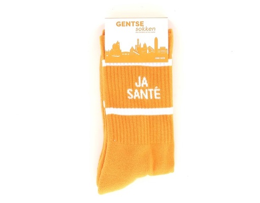 Sokken Ja santé (oranje)