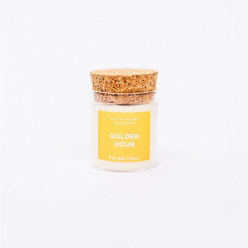 Geurkaars Sandelhout & bergamot  - Golden hour 