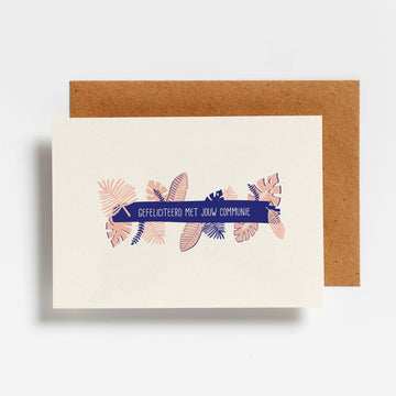 Communie - jungle roze